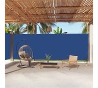 Vidaxl Auvent Latéral Rétractable Bleu 220x1000 Cm Bleu
