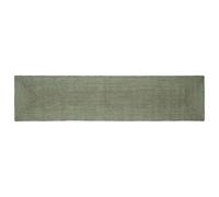 vidaXL Zjxsneh Tapis rectangulaire moderne doux en jute fait à la main Vert olive 60 x 250 cm Décoration durable de la maison