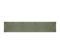 vidaXL Zjxsneh Tapis rectangulaire moderne doux en jute fait à la main Vert olive Décoration durable de la maison 80 x 400 cm