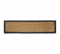 vidaXL Zjxsneh Tapis rectangulaire style intérieur de luxe en jute beige fait à la main 60 x 250 cm