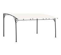 vidaXL Auvent pare-soleil de jardin 4x3x2,55 m Crème