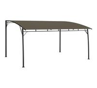 vidaXL Zonneluifel 4x3x2,55 m taupe312255 Taupe G