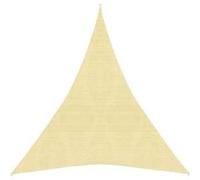 vidaXL Zonnezeil 160 g/m² 5x6x6 m HDPE beige311153 Beige