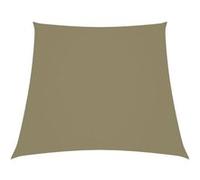 vidaXL Zonnezeil trapezium 2/4x3 m oxford stof beige135186 Beige G