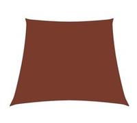 vidaXL Zonnezeil trapezium 2/4x3 m oxford stof terracottakleurig135406 G