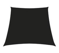 vidaXL Zonnezeil trapezium 2/4x3 m oxford stof zwart135791 Noir G