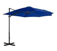 vidaXL Zweefparasol met aluminium paal 300 cm azuurblauw46989 Bleu G