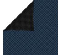 vidaXL Film solaire de piscine flottant PE 1200x600 cm Noir et bleu