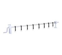 vidaXL Rouleau de couverture de piscine avec base en plastique