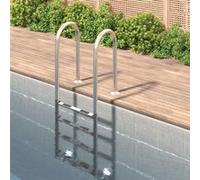 Zwembadladder 54x38x184,5 cm 304 roestvrij staal93459