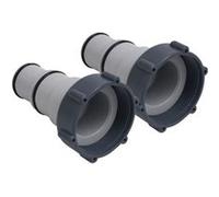 Zwembadslangadapters 2 st kunststof92803