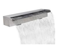 vidaXL Zwembadwaterval rechthoekig 60 cm roestvrij staal41667 G