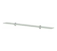 vidaXL Zwevend schap 100x20 cm 8 mm glas243801 Transparent G