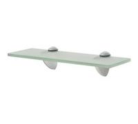 vidaXL Zwevend schap 30x10 cm 8 mm glas243770 Transparent G