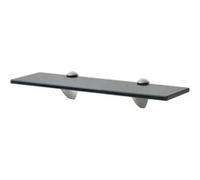 vidaXL Zwevend schap 40x20 cm 8 mm glas243787 Noir G