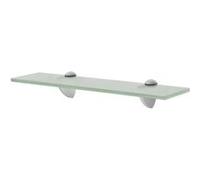 vidaXL Zwevend schap 40x20 cm 8 mm glas243795 Transparent G