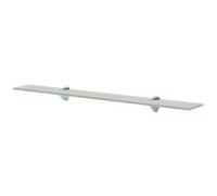 vidaXL Zwevend schap 80x20 cm 8 mm glas243799 Transparent G