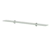 vidaXL Zwevende plank 90x20 cm 8 mm glas243800 Transparent G