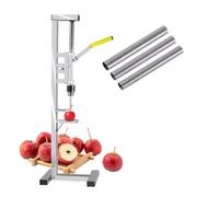 Vide-fruits en acier inoxydable avec lames remplaçables et poignée | Dénoyauteur de fruits avec lames remplaçables, action à ressort automatique, poignée antidérapante pour dénoyauter facilement