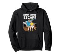 Vide Nester Escape Retirement Voyage Citation Humour Drôle Sweat à Capuche