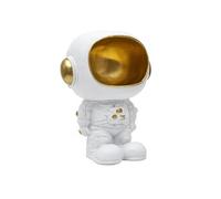 AltoBuy Vide-Poche Astronaute en polyrésine Blanc et dorée