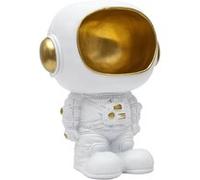 Vide-Poche astronaute en polyrésine blanc et dorée - - ALTOBUY Blanc