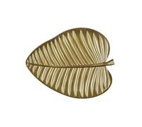 AltoBuy Vide-Poche en Bois Feuille Dorée 30,4cm