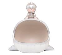 Vide Poche Entree Design Bol Esthetique, Figurine Plateau De Rangement Tirelire Entrée Clé Porte- collation Statue D' Art Moderne Maison Bureau Ornement Décoration (Blanc)