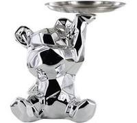 AltoBuy Vide-Poche Ourson en Origami argenté Plateau en l'air