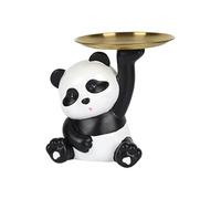 AltoBuy Vide-Poche Panda Kawaii Blanc et Noir Plateau en l'air