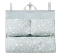 BabyToLove Sac organisateur Roll n’ Go | Rangement nomade pour bébé : voyage, crèche ou maison | Ultra compact et pratique | Nombreuses poches | Green Tropic