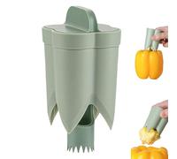 Vide-poivron - Outil Lightweightremover | Kit innovant d'effacement de cloche de desséchement | Éliminateur de de poivre | Vide-jalapeno pour ananas et poires