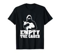 Vide The Cages T-shirt ALF Animal Liberation Front Vegan T-Shirt