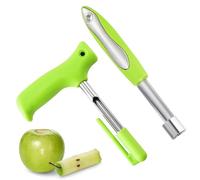Vide Trognon pomme ou de poire, 2 pièces Vide Pomme, Dénoyauteur à Pomme dénoyauteur de pépins multifonctionnel, facile à utiliser pour une variété de fruits pour la maison et la