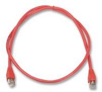 Videk amélioré Cat5e UTP Patch câble 0.5 m Rouge Rouge 0.5 m câble de réseau - Câbles Réseau (0.5 m, Cat5e, Rouge, RJ-45)