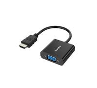 Video Adapter, HDMI™ Plug - VGA Socket, Audio Socket, Full-HD 1080p