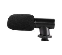 Video Camera Microphone - Compact Windproof Audio Recorder, Mini Phone External Microphone, Noise Reduction Sound Capture Device for Interviewing Streaming Meeting Recording Usage