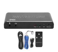 Video Capture Card 4K HDMI to USB 3.0 Dongle 2 x 1 Switch for Live Stream Game Recording W/Remote Control