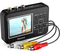 ! Vidéo Capture Convertir Des Cassettes Vidéo Directement Sur Carte Mémoire, Vidéo Convertisseur Vers Numérique Pour Magnétoscope, Cassettes Vhs, Hi8, Caméscope, Dvd (Noir)[Audio1336]