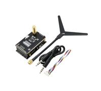 Vidéo commutable VTX 1,2 GHz, 1 W, 1,6 W, 2 W, 25 mW/2000 MW avec 1,2 GHz, 8 canaux, for Drone de Course FPV Longue portée(1.2G VRX)