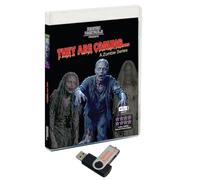 Vidéo de projection de fenêtre d'Halloween sur USB - Qualité HD - 16 scènes uniques