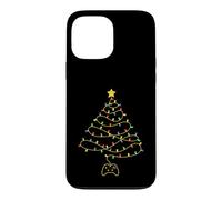 Video Game Christmas Tree Lights Gaming Controller Coque pour iPhone 13 Pro Max