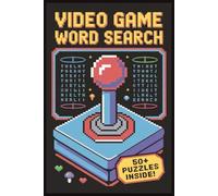 Video Game Word Search Puzzle Book: Word searches with easy to read print about Video Game's , Video Game Terms, Character's etc. 6 x 9 inches, 110 ... Gift for Vacations, Holidays, or Free Time
