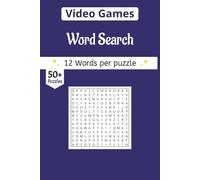 Video Games Word Search Book: A Hand-Curated Collection of Word Search Puzzles about Video Games and the Evolution of Interactive Play