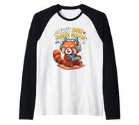 Video Gaming Just One More Game Gaming Red Panda Manche Raglan