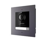 Vidéo Portier IP Hikvision Série Pro KD8 2MP PoE 1 Bouton Extérieur IP65 - DS-KD8003-IME1(B)/Flush