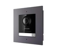 Vidéo Portier IP Hikvision Série Pro KD8 2MP PoE 1 Bouton Extérieur IP65 - DS-KD8003-IME1(B)/Flush