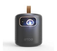 Video Projecteur 4K Google TV, ETOE Dolphin Mini projecteur Portable Intelligent, Dolby Digital, 500 ANSI Auto Focus/Keystone, WiFi Full HD, Image 110cm, Batterie intégrée, 2,5 Heures de Lecture