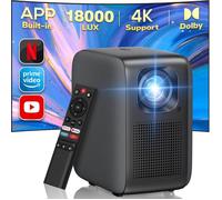 Vidéo projecteur 4K - SUTEO - iPL610 - 600 ANSI Lumens - Netflix/Prime Video/YouTube intégrés - Dolby Audio