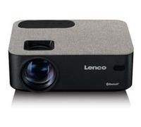 Lenco LPJ-700 Mini vidéoprojecteur - Bluetooth - Mini projecteur 4000 lumens - Durée de Vie de 30 000 Heures - Full HD - Bluetooth 5.0-2 HDMI - USB - Télécommande - Noir/Gris